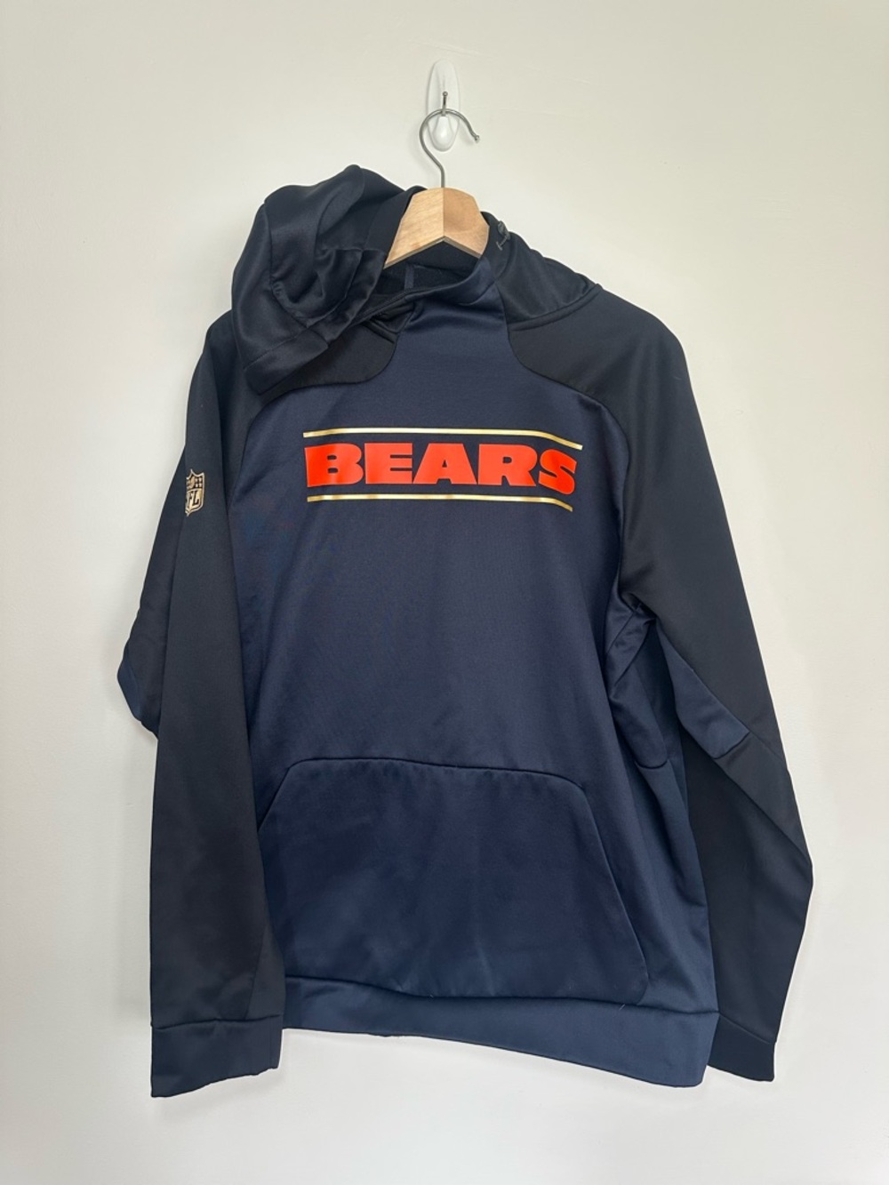 Nike Chicago Bears Therma-FIT Hoodie Size L EUC